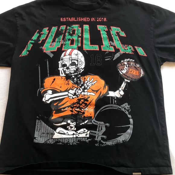 PSA Public Service Announcement Black T-Shirt Graphic Print Men’s Size 2XL Tee - Picture 9 of 16